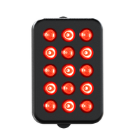 Duşta Kullanılabilir Su Geçirmez Kırmızı Işık Cihazları Karartılabilir 660nm 850nm Taşınabilir Yakın Kızılötesi Mini Kırmızı Işık Led Terapi Paneli