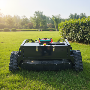Tosaerba Cingolato Telecomandato Completamente Automatico per Giardino e Fattoria a Basso Prezzo - Trituratore d'<span class=keywords><strong>Erba</strong></span> - Product Image 1