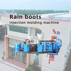 Shunda, botas de goma de PVC de un solo color, zapatos de seguridad, máquina de fabricación de Botas de lluvia, China - Product Image 2