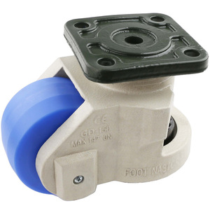 Rueda Giratoria de Alta Resistencia con Freno, Capacidad de Carga de 90 kg, Uso Industrial, Duradera - Product Image 2