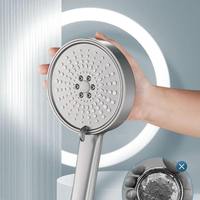 Ensemble de douche à main surpuissant à 6 fonctions avec buse filtrante pour usage domestique