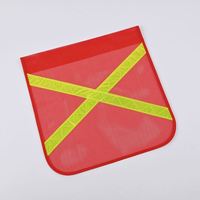 Vente en gros de panneaux de sécurité réfléchissants en fibre de verre pour voitures et camions, et de drapeaux de sécurité minière avec design personnalisé