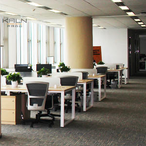 เฟอร์นิเจอร์สำนักงานทันสมัยจากประเทศจีนชุดโต๊ะเวิร์กสเตชันใหม่ได้รับการรับรองขาปรับได้พาร์ทิชันสำนักงานสำหรับโรงเรียน - Product Image 2