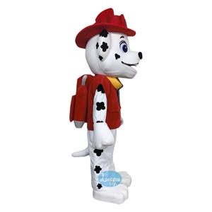 Disfraz de Felpa de Perro Blanco Mascota Personaje de Película - Product Image 2