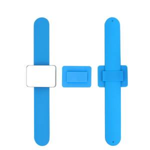 Logo personnalisé pour la couture de pinces à cheveux pince à cheveux bracelet magnétique bracelet de poignet bracelet en silicone pour la <span class=keywords><strong>coiffure</strong></span> - Product Image 2