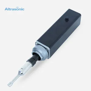 Handheld 30K 100W Aluminum Alloy Lab Ultrasonic Homogenizer Herb Continuous Chemical Wax Emulsions Transesterification