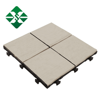 Dalles de terrasse emboîtables TimberStone, planches de terrasse en composite WPC de qualité supérieure avec grain de bois marbré