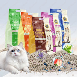 인기 상품 고흡수성 탈취 고양이 쓰레기 베스트셀러 고응집 벤토나이트 고양이 쓰레기 - Product Image 1