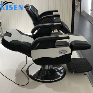 KISEN Hair Salon Adjustable Barber Cutting <b>Stool</b> Rotating Hairdresser Chair with Wheels Salon Technician Chair Swivel <b>Stool</b> - Product Image 3