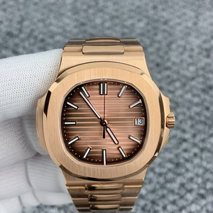 Montre mécanique de luxe pour homme haut de gamme, originale, de haute qualité, en acier inoxydable 316L, 41 mm, à remontage manuel, alliage, crocodile, simple - Product Image 1