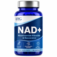 SYC BIO Advanced NAD+ Nicotinamide Riboside Resveratrol 90 Kapsul Dukungan Kesehatan Harian ODM Manufaktur Kustom Harga Grosir