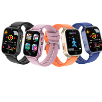 Montre connectée pour enfants avec écran tactile HD, 26 jeux, carte d'apprentissage audio, musique éducative, podomètre, réponse aux appels, caméra vidéo S07