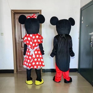 Hot Bán Màu Xanh Con Chó Và Chuột Linh Vật Trang Phục Halloween Ưa Thích Ăn Mặc Anime Phong Cách Cho Cosplay Hoặc Giáng Sinh - Product Image 2