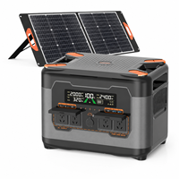 Groupe électrogène solaire pour la maison, 300W-5120W, avec panneau solaire monocristallin pliable