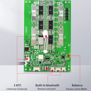 ระบบจัดการแบตเตอรี่ลิเธียมในตัว DP04S007 พร้อมบลูทูธ 3S 4S 12V LFP NMC Smart BMS 100A 120A 150A 200A UART - Product Image 6