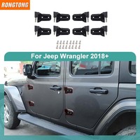 Accessoires extérieurs : Kits de remplacement de charnières de porte d'origine en fer pour Jeep Wrangler JL 2018-2025