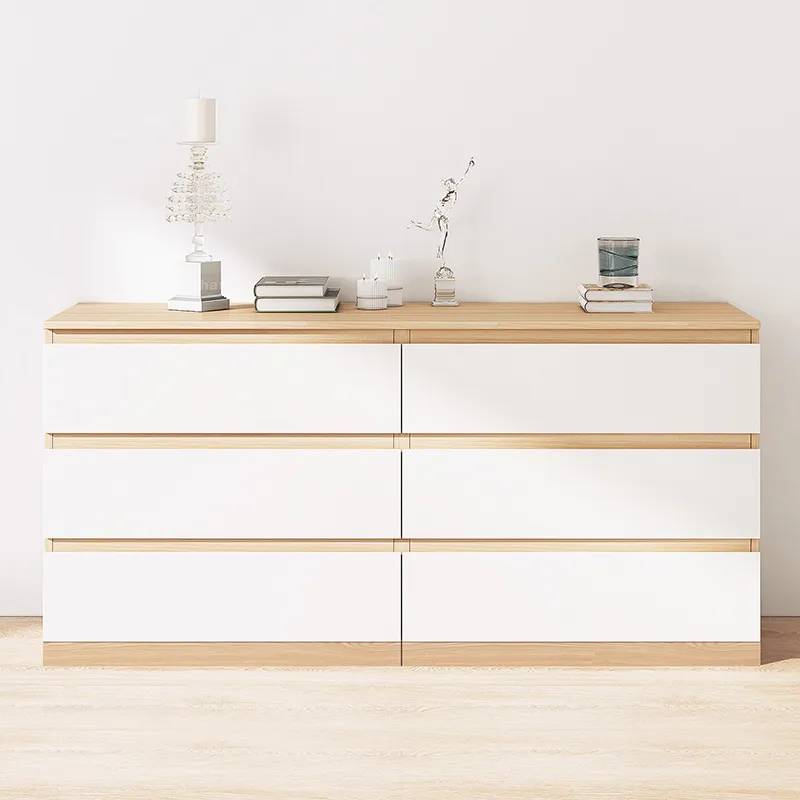 Moderne Luxe Huismeubilair Eetkamer Buffet Witte Opbergkast Keuken Houten Dressoir Laden Kasten