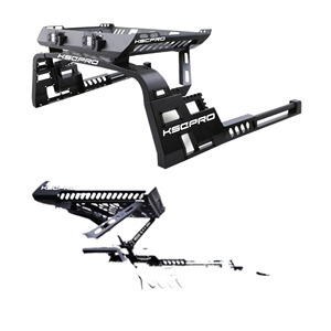 Barra Antivuelco LE-STAR 4X4 con Cierre Suave para Puertas RB01 para Toyota <span class=keywords><strong>Hilux</strong></span> 2016-2021, <span class=keywords><strong>2</strong></span> Años de Garantía, Diseño Deportivo, Tamaño Personalizado - Product Image 3