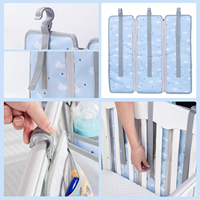 Organisateur de couches amovible pour table à langer, panier suspendu pour couches, empilable pour berceaux, parcs pour bébés, rangement mural pour essentiels de bébé