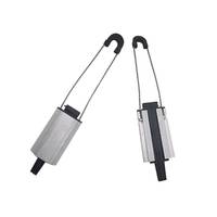 Pince de tension d'extrémité pour câble ABC basse tension JBG-1, 35-70 mm², en alliage d'aluminium, pour ligne électrique aérienne