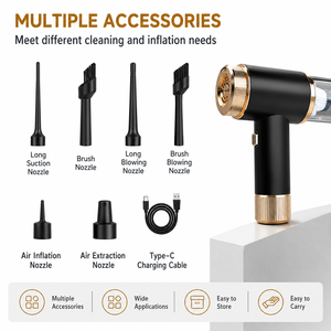 4000Pa Cordless Handheld <b>Vacuum</b> <b>Cleaner</b> Air Duster 4 in 1 <b>Mini</b> Car <b>Vacuum</b> <b>Cleaner</b> Rechargeable USB Portable OEM ODM Manufacturer - Product Image 6