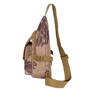 Bolso Táctico de Pecho para Hombre, Diseño Python, Color Caqui, Impermeable, para Actividades al Aire Libre - Product Image 2