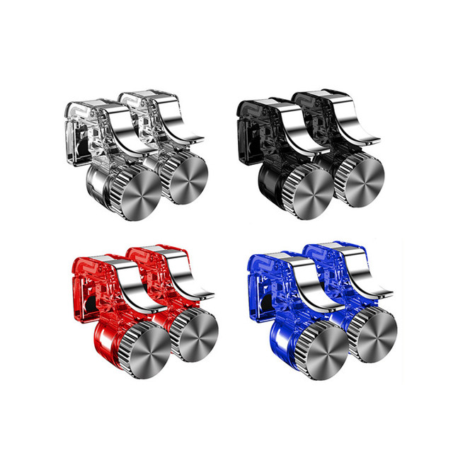 Cheap Price Mobile Phone PU BG Game Shooter Controller Metal Joystick Gamepad Gaming Trigger T1329
