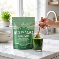 AegleWell Geconcentreerd Gerstegras Sap Poeder 250g Veganistisch Glutenvrij Non-GMO Rijk aan Chlorofyl Vitaminen Plantaardig Groen Superfood