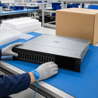 Serveur en rack 2U R760XS, 2x Silver 4410Y 24 cœurs, 32 Go de RAM, 2x 2 To RAID1, serveur d'entreprise