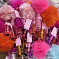 Lumineux Glitter Hairball Lip Oil Berry Tone Gel Formula Teinté Lip Oil Gloss Hydratant Changement de couleur Hydratant Shine
