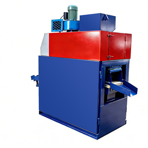 Trituradora de Chatarra de Aluminio, Máquina Automática de Alta Productividad para Reciclaje Industrial de Metal, Color Azul, Rojo y Gris - Product Image 3