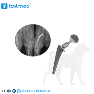 Fabriek Direct Hoge Kwaliteit Duurzaam Roestvrij Staal Bipolaire Heup Systeem Veterinaire Orthopedische Gewrichtsinstrumenten Voor Honden Huisdier - Product Image 4