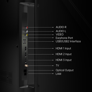 Webos 22 Audio + Dual 12W <b>Speakers</b> Horion 65 Inches LED 4K UHD <b>TV</b> With Miracast & Compatibility (P6D Series 2025) HORION 65 Inch - Product Image 2
