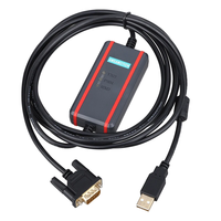 AMSAMOTION Cable de Aislamiento Magnético USB-MPI con Conductor de Cobre y PVC, Grado Industrial, Siemens S7-200/300/400PLC 6ES7972-0CB20-0XA0