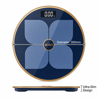 Nouvelle balance électronique intelligente de précision, petite, rechargeable, alimentée par USB, pour usage domestique, mesure intelligente de la graisse corporelle, 180 kg