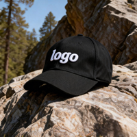 Op maat gemaakte OEM baseballcap, hoogwaardige borduring, 3D-logo, fitted, 100% katoen, 6-panel print pet, golfpetten met aangepast logo, lage minimale bestelhoeveelheid