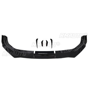 ลิ้นกันชนหน้ารถยนต์ สปอยเลอร์แบบมีครีบ  สีดำเงา  อะไหล่ตกแต่งสำหรับ Audi Q5 2022+ อุปกรณ์ตกแต่งรถยนต์ - Product Image 4