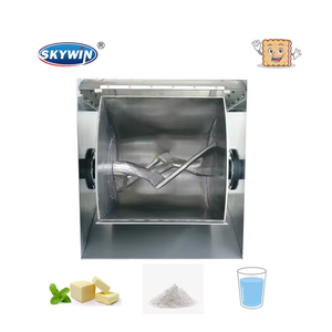 Mélangeur horizontal industriel à deux bras pour pâte à gâteau, pain, crème, nourriture, biscuits durs, biscuits mous - Product Image 2