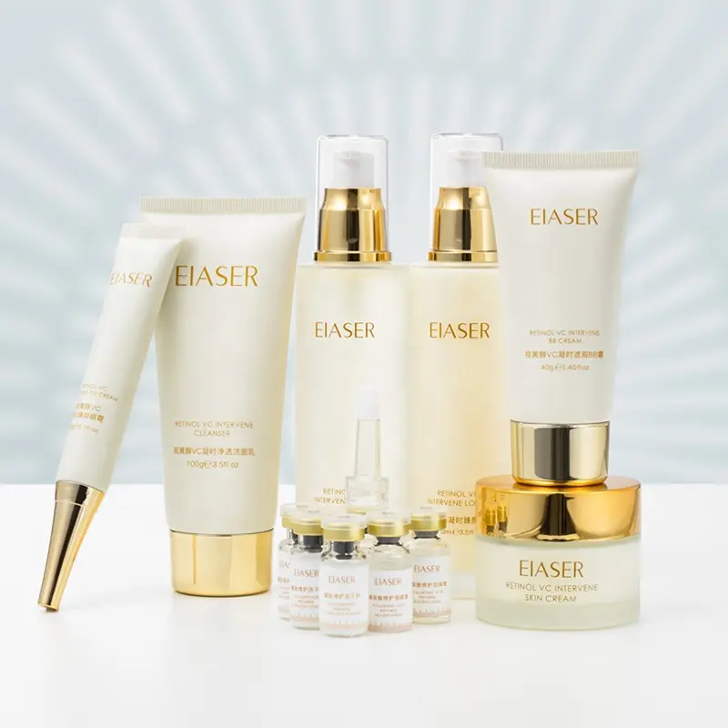 New Retinol VC Repair Twelve-piece Set of Moisturizing Skin Care Products for Women Anti Aging Anti Wrinkle Facia Care Kit