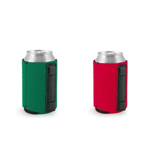 2025 Impresso Isolado À Prova D' Água Magro Stubbie Titular 12 oz Cor Sólida Neoprene Pode Ímã Stubby Cooler Beer - Product Image 5