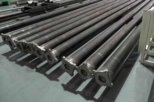 Cilindro de varilla de cubo de acero de aleación de cromo-molibdeno Cilindro de brazo de excavadora apto para excavadoras hidráulicas medianas y grandes - Product Image 5