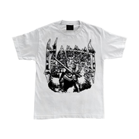 T-shirt personnalisé Slim Fit T-shirt à col rond en coton uni vierge T-shirt Streetwear à impression numérique Anime de haute qualité à épaules tombantes