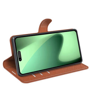 เคสหนังฝาพับทรงกระเป๋าเงินลายลิ้นจี่ PU 9สีสำหรับ iPhone 17 PRO MAX - Product Image 5