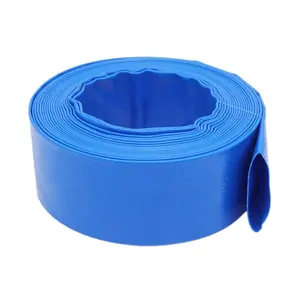 Grande taille 20 pouces tuyau d'eau PVC Layflat tuyau pour pompe de vidange d'eau Agriculture Iggigation piscine lavage à contre-courant