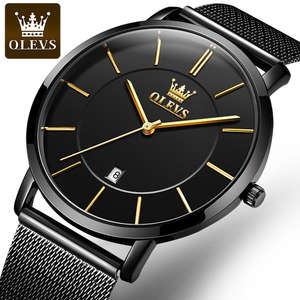 Nuevos Relojes de Pulsera Unisex de la Marca de Moda OLEVS, Resistentes al Agua, con Correa Milanesa de Acero, Movimiento de Cuarzo, Relojes de Aleación para Hombre y Mujer 5869 - Product Image 1