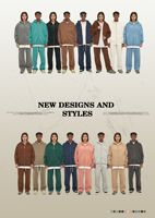 Automne nouveau 350g Double tête fermeture éclair pull Plus polaire hommes veste coton polaire personnalisé Zip col cou sweats à capuche