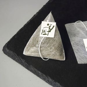 Sachets de thé jetables écologiques en non-tissé, sachets de thé personnalisés pour thé en vrac, cafés, restaurants et vente au détail - Product Image 2