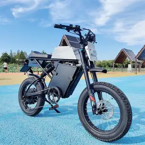 72V 43Ah Surron 5000W Powereful yol/off road iki tekerlek ebike, dağ ebike adam şehre binmek için