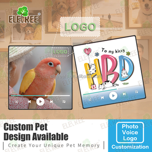 Imán Personalizado para Refrigerador con Música, Regalo <span class=keywords><strong>de</strong></span> Aniversario para Mascotas, Perros y Gatos, Puede Reproducir Canciones, Regalo <span class=keywords><strong>de</strong></span> Navidad para Amantes <span class=keywords><strong>de</strong></span> las Mascotas, Regalo Conmemorativo - Product Image 6