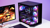 Boîtier PC Gamer AntarcChill Nouveau Style Full Tower en Acier ATX en Stock Vente Chaude avec Éclairage LED 360 10 Ventilateurs